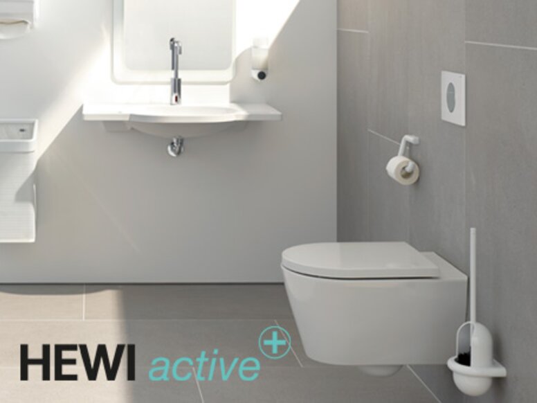 HEWI bathroom active+ Umywalka i WC HEWI Active+