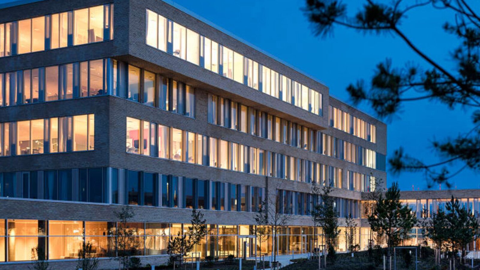 GAPS Slagelse w Danii klinika psychiatryczna autorstwa Karlsson Arkitekter