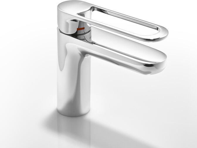 Jednouchwytowa bateria umywalkowa AQ 800